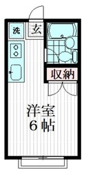 新狭山駅 徒歩8分 2階の物件間取画像